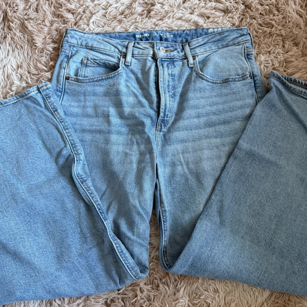 Old Navy Sky-Hi Wide Leg Women Jeans - Picture 2 of 6